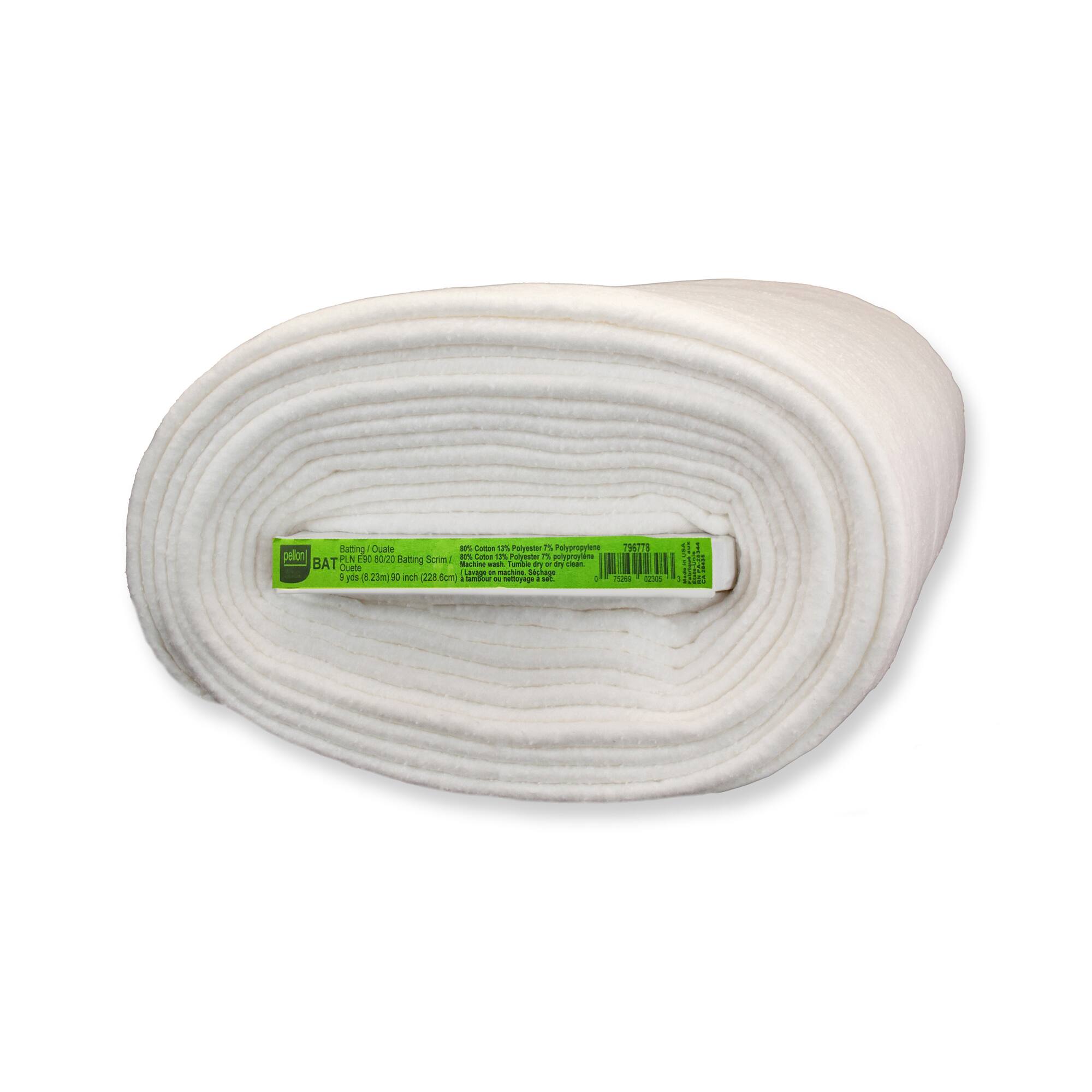 Pellon® Needle Punched 80/20 Cotton/Polyester Blend Batting with Scrim